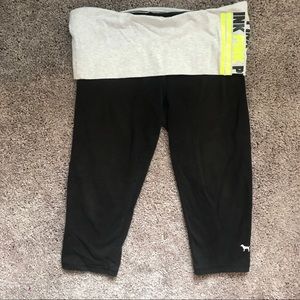 PINK Yoga Capris
